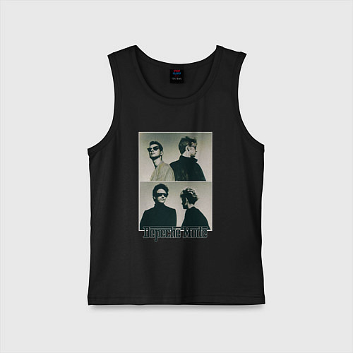 Детская майка Depeche Mode - Music for the Masses / Черный – фото 1