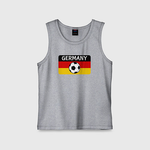 Детская майка Football Germany / Меланж – фото 1