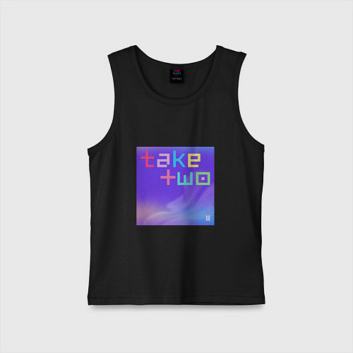 Детская майка BTS Take Two / Черный – фото 1