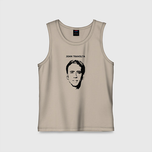 Детская майка Без Лица / Миндальный – фото 1