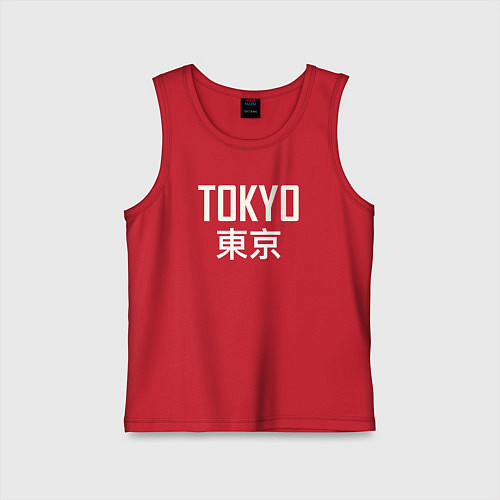 Детская майка Japan - Tokyo / Красный – фото 1