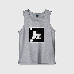 Майка детская хлопок Jazz 1917, цвет: меланж