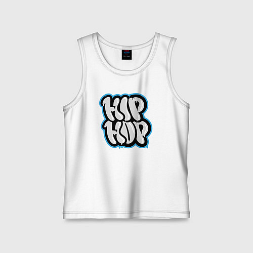 Детская майка Хип хоп / Белый – фото 1