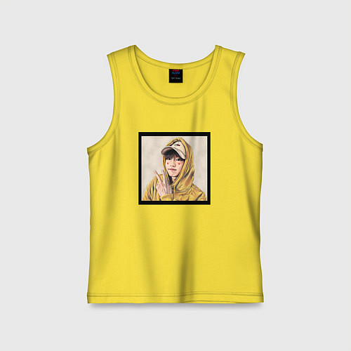 Детская майка Хан Джи Сон - Stray Kids / Желтый – фото 1