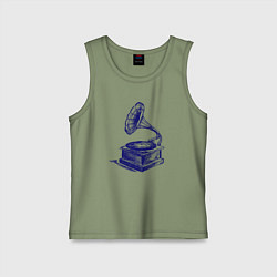 Детская майка Граммофон