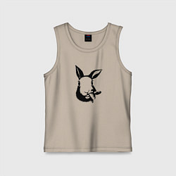 Детская майка Заяц жует