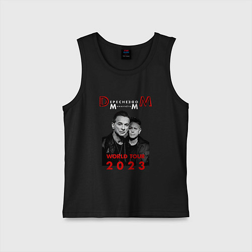 Детская майка Depeche Mode - Memento Mori Dave and Martin / Черный – фото 1