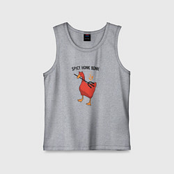 Детская майка Spicy honk bonk - Untitled Goose Game