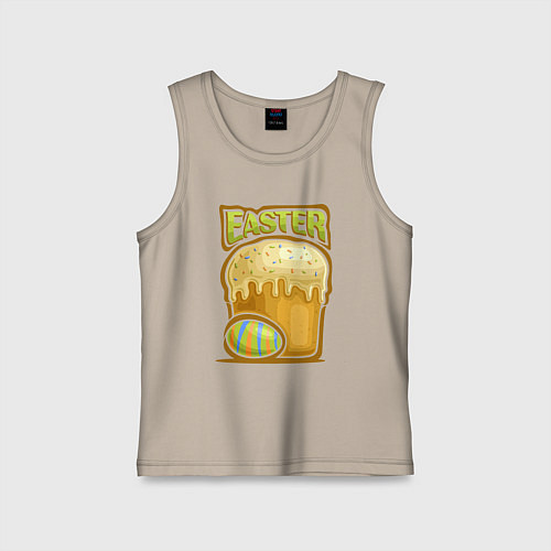 Детская майка Easter / Миндальный – фото 1