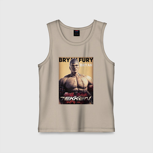 Детская майка Tekken 8 Bryan Fury / Миндальный – фото 1