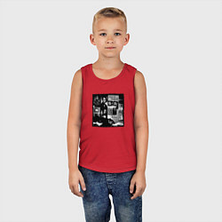 Майка детская хлопок Depeche Mode - 101 Pasadena, цвет: красный — фото 2