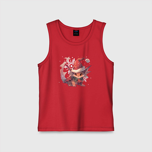 Детская майка 2024 Happy Dragon year / Красный – фото 1