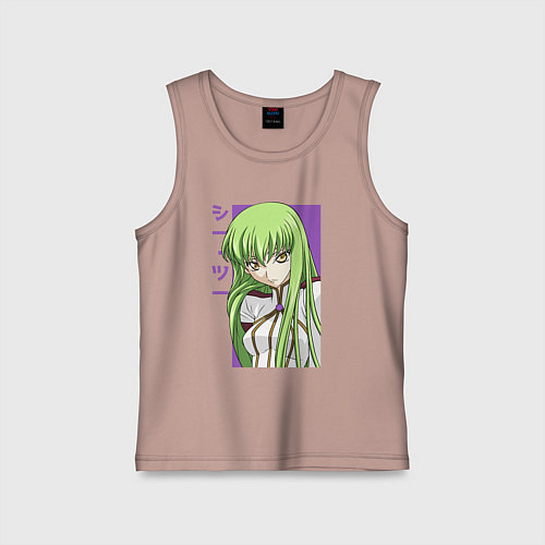 Детская майка СС Код Гиас / Пыльно-розовый – фото 1