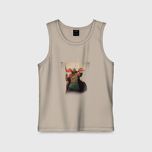 Детская майка Русы против ящеров / Миндальный – фото 1