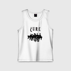 Майка детская хлопок The Cure - A Band, цвет: белый