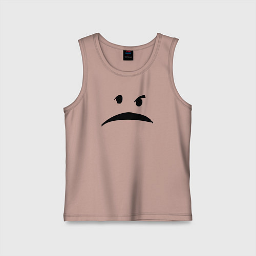 Детская майка Привидение с мотором / Пыльно-розовый – фото 1