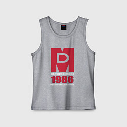 Майка детская хлопок Depeche Mode - Black Celebration album merch, цвет: меланж
