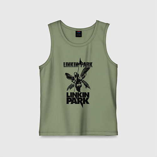 Детская майка LP - hybrid theory / Авокадо – фото 1