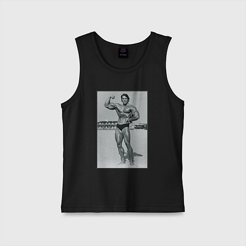 Детская майка Mister Schwarzenegger / Черный – фото 1