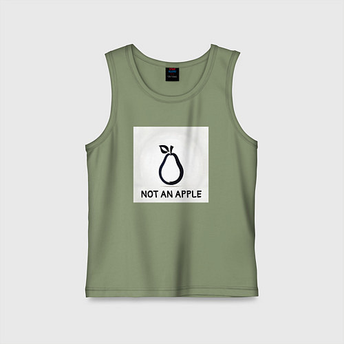 Детская майка Not an apple / Авокадо – фото 1