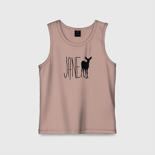 Детская майка Джейн с футболки Макс из Life is Strange / Пыльно-розовый – фото 1