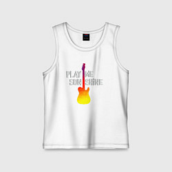 Детская майка Play me sunshine