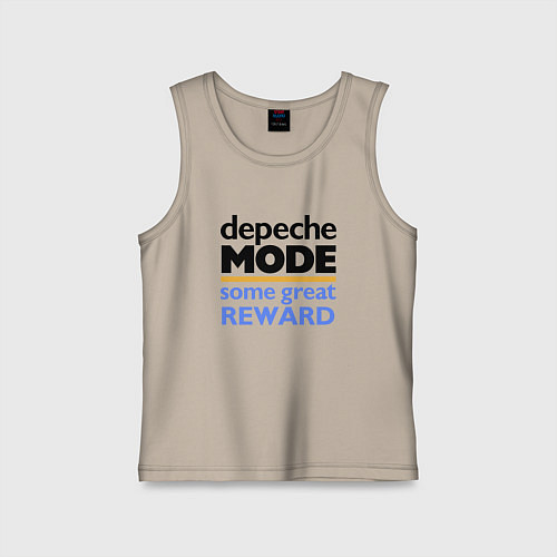 Детская майка Depeche Mode - Some Great Reward / Миндальный – фото 1