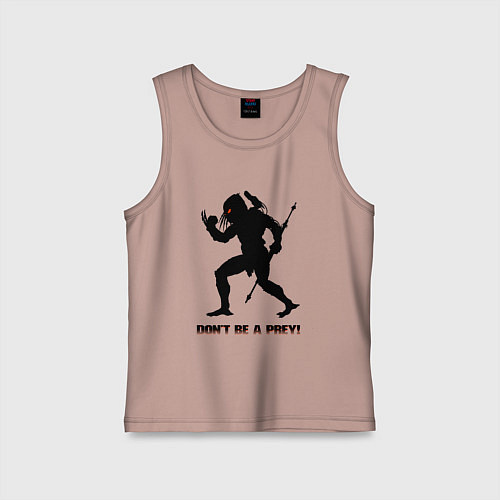 Детская майка Космический охотник / Пыльно-розовый – фото 1