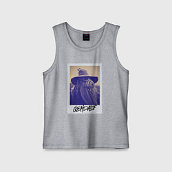 Майка детская хлопок Гэндальф, цвет: меланж