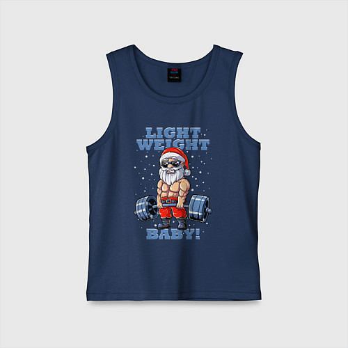 Детская майка Легкий вес детка / Тёмно-синий – фото 1