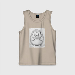 Детская майка Пухлый ежик