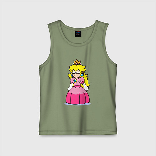 Детская майка Принцесса с Марио / Авокадо – фото 1