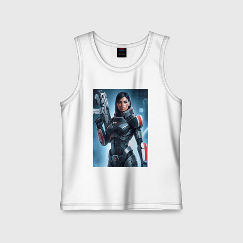 Детская майка Mass Effect -N7 armor / Белый – фото 1