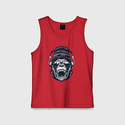Детская майка Music gorilla