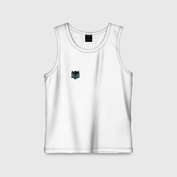 Майка детская хлопок Impunity, цвет: белый