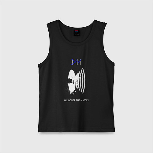 Детская майка Depeche Mode - for the masses bong / Черный – фото 1