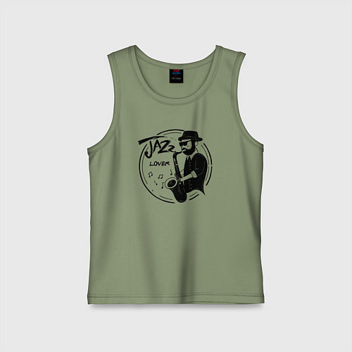 Детская майка Jazz lover / Авокадо – фото 1