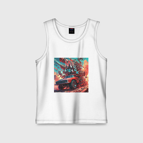 Детская майка M Truck 2124 / Белый – фото 1