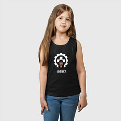 Майка детская хлопок Laibach - The Band, цвет: черный — фото 2