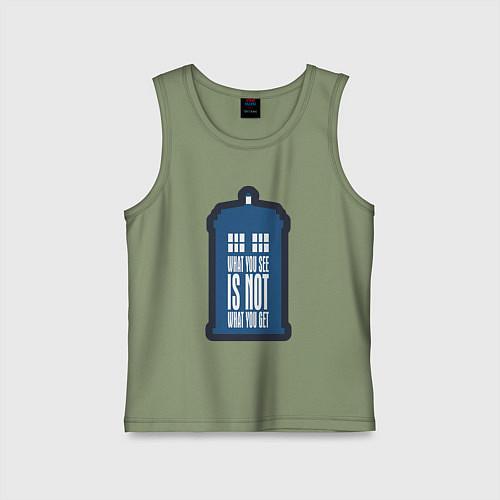 Детская майка Что видишь то и получаешь / Авокадо – фото 1