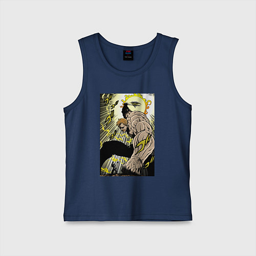 Детская майка Семь смертных грехов Эсканор / Тёмно-синий – фото 1