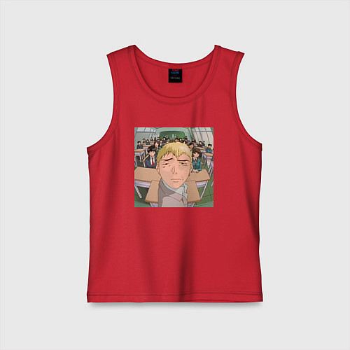 Детская майка Эйкити Онидзука преподаватель / Красный – фото 1