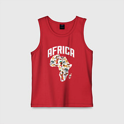 Детская майка African mood