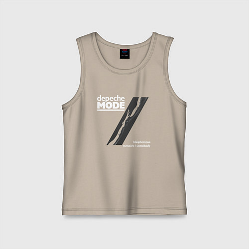 Детская майка Depeche Mode - Blasphemous rumours / Миндальный – фото 1