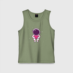 Детская майка Любовь в космосе