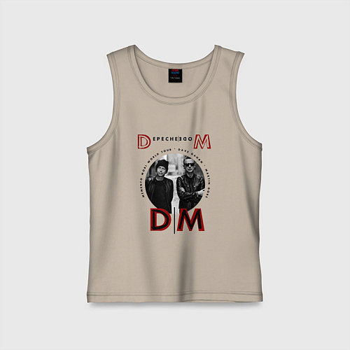 Детская майка Depeche Mode - Tour memento mori / Миндальный – фото 1