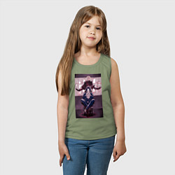 Майка детская хлопок Патриотизм Луис Джеймс Мориарти, цвет: авокадо — фото 2