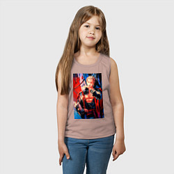 Майка детская хлопок Ван-Пис Зоро Ророноа, цвет: пыльно-розовый — фото 2