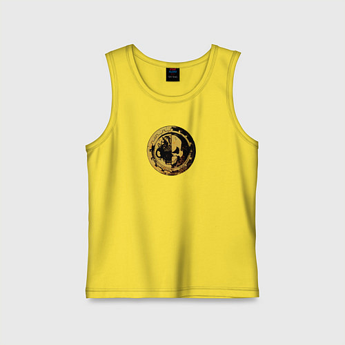 Детская майка Механикус Warhammer / Желтый – фото 1
