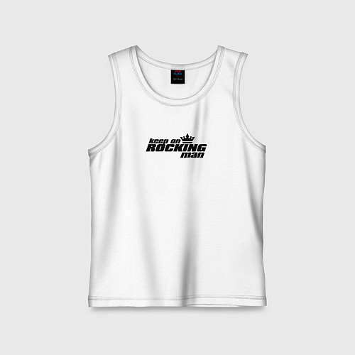 Детская майка Rocking / Белый – фото 1